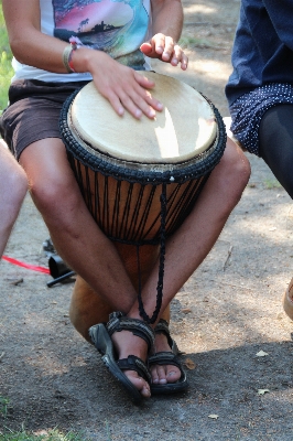 Music play leg instrument Photo