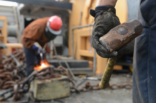 Working person military construction Photo