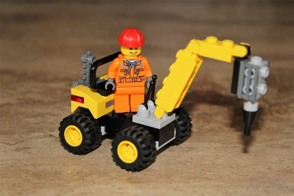 Vehicle toy bulldozer kids Photo