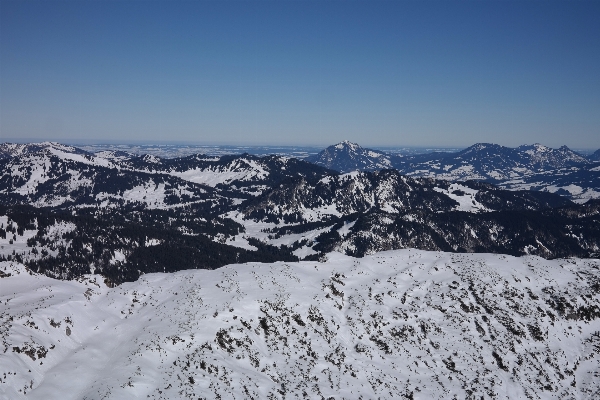 Foto All'aperto montagna nevicare inverno