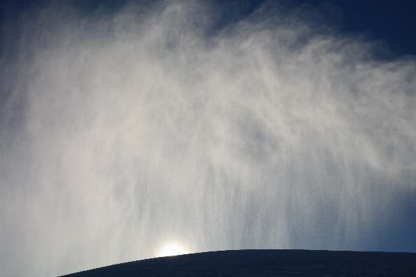 Sea horizon snow cloud Photo