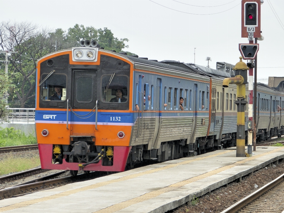 ścieżka kolej żelazna pociąg transport