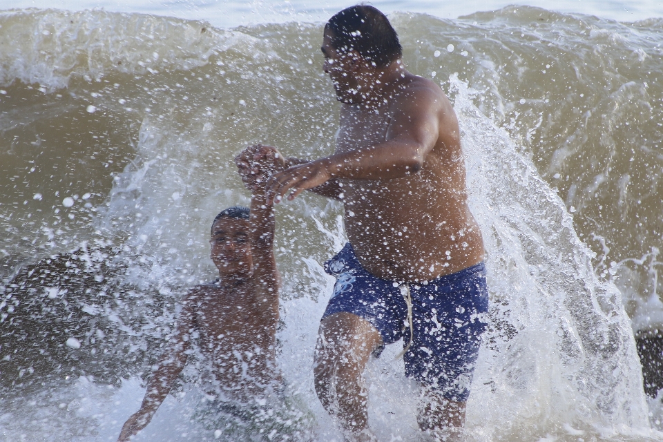 Plaża morze woda grać