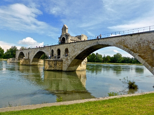 Photo Eau pont rivière canal
