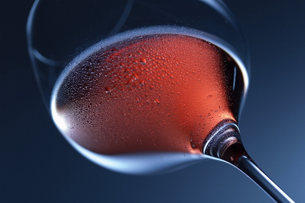 Drop liquid wine photography Photo