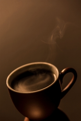 Foto Kafe kopi steam pagi