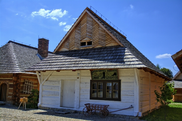 Grass architecture wood house Photo