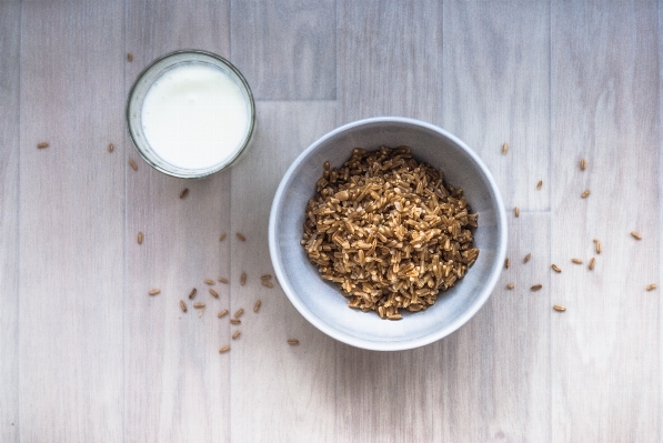 Glass bowl dish meal Photo