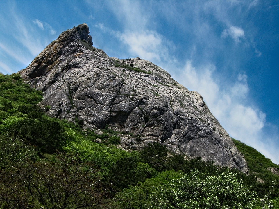 Paesaggio natura rock selvaggia
