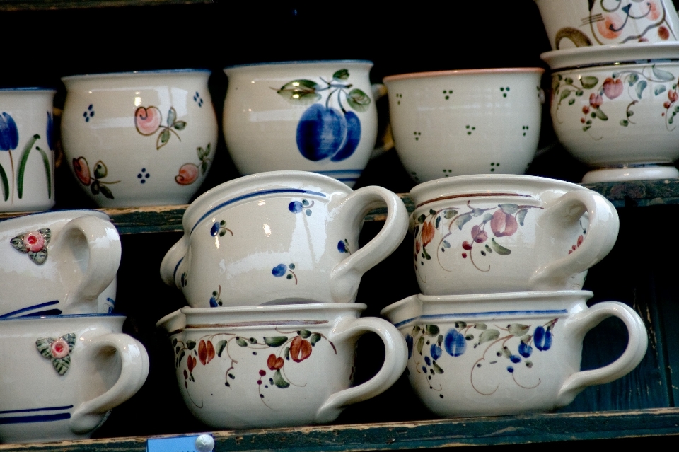 Filiżanka gotowanie spodek ceramiczny
