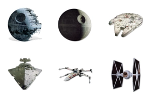 Star wars vehicles 