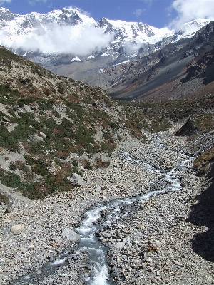 Wilderness walking mountain snow Photo