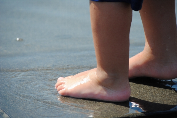 Hand water outdoor shoe Photo