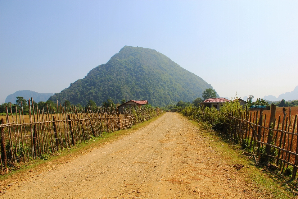 Landscape nature path outdoor