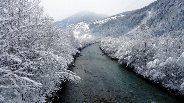 山 雪 冬 霜 写真