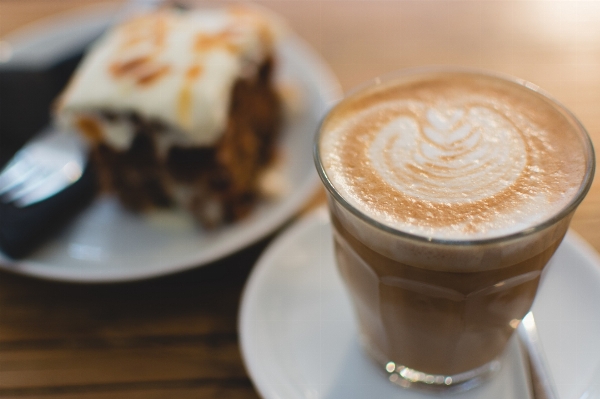 Foto Kopi kaca restoran cangkir