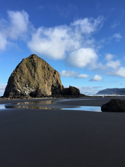 Beach landscape sea coast