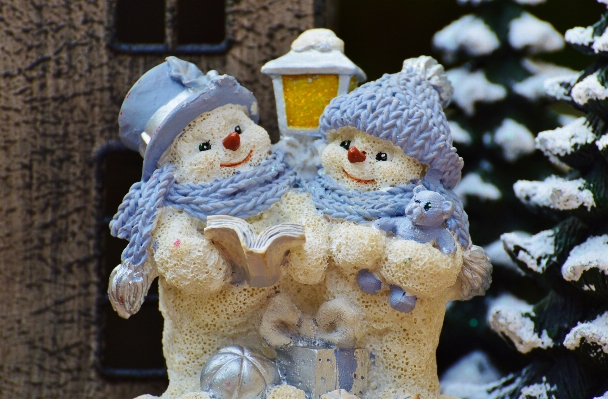 Snow winter decoration christmas Photo