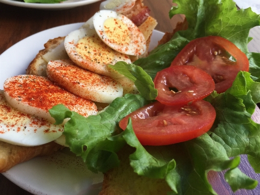 Morning restaurant dish meal Photo