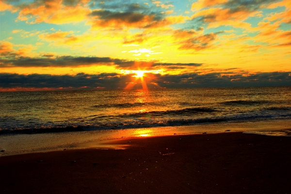 Beach landscape sea coast Photo