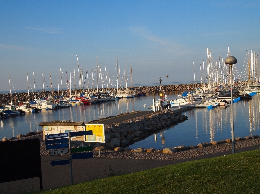 Sea coast water dock Photo