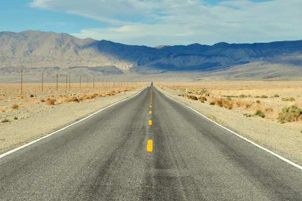 Landscape horizon mountain road Photo