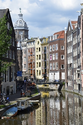 Landscape hiking boat town Photo