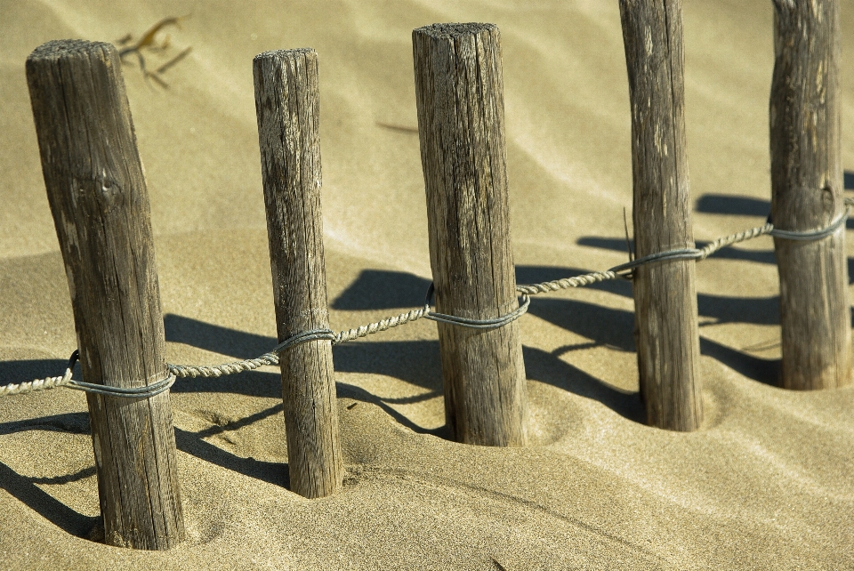 Tisch sand holz stuhl