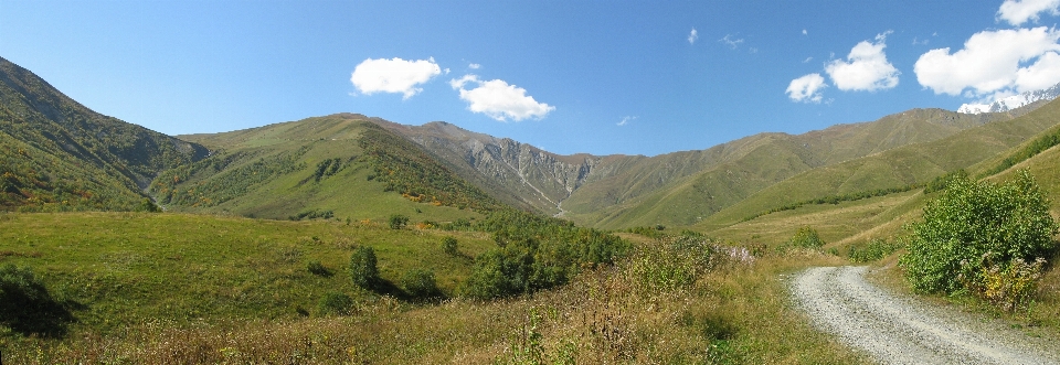 Krajobraz natura góra niebo