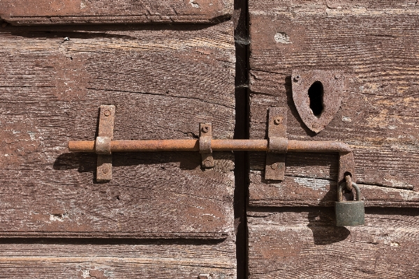 Wood antique old wall Photo