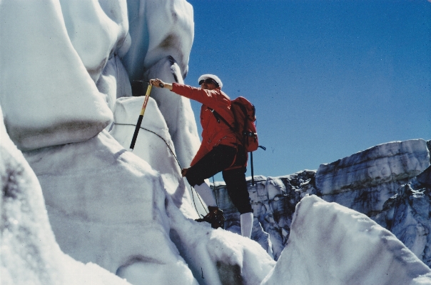 Nature snow winter adventure Photo