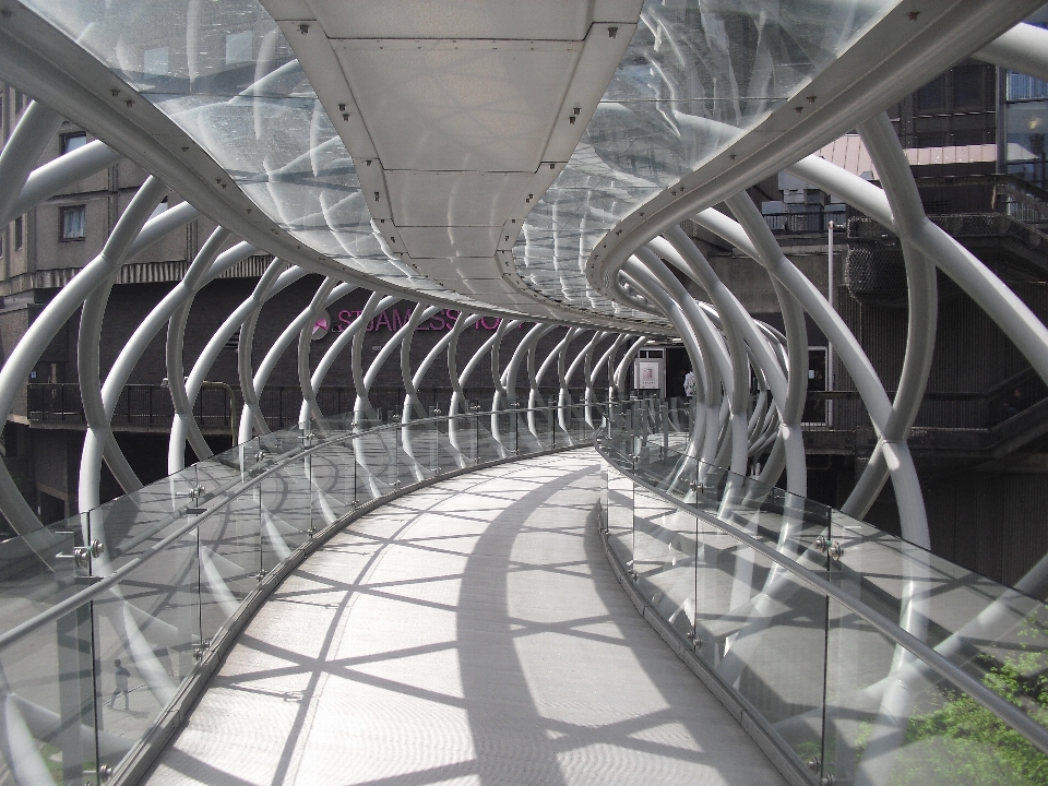 Pedestrian architecture structure bridge