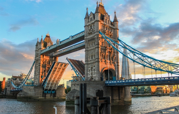 Architecture sky sunset bridge Photo