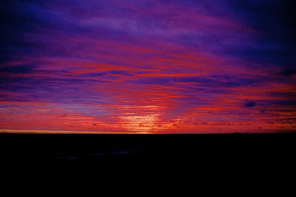 Plage paysage mer horizon