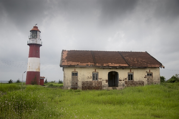 Foto Paisagem natureza grama farol