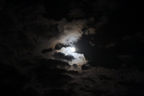 Light cloud sky night Photo