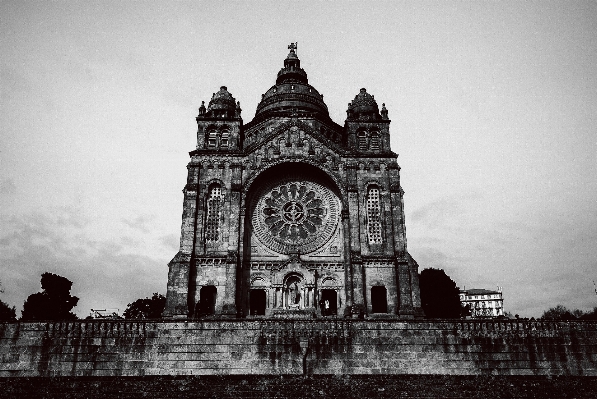 Black and white architecture tower religion Photo