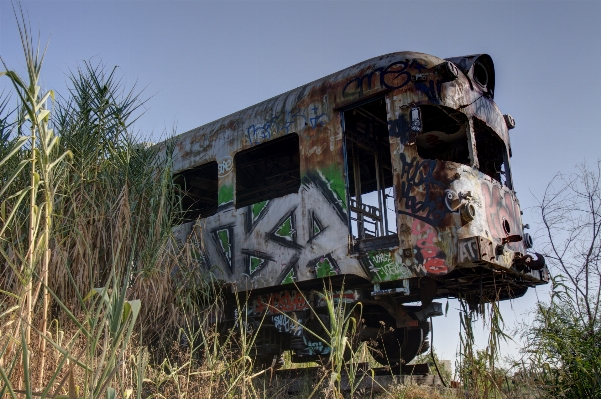 Wagon old train transport Photo