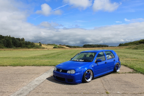 Car wheel vw parking Photo