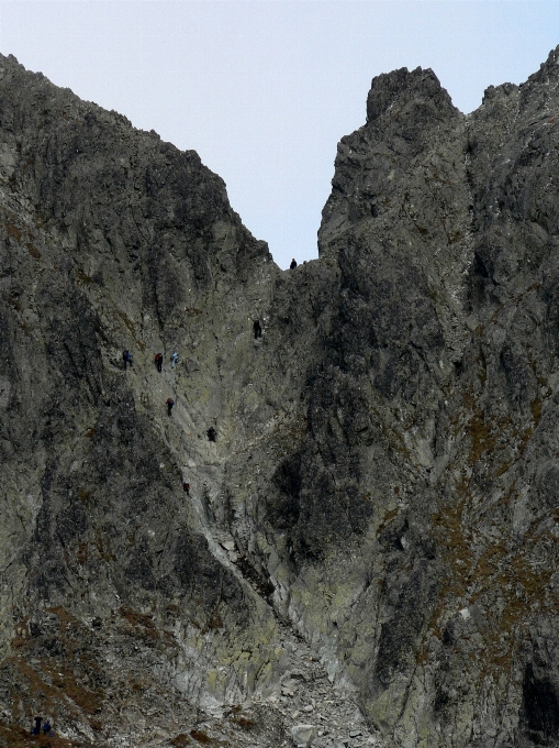 Nature rock mountain formation