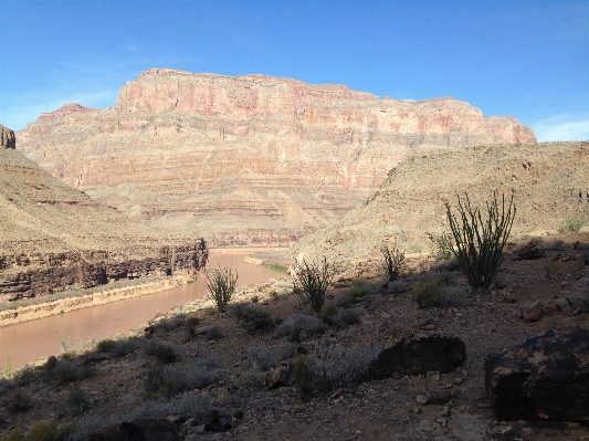 Landscape rock mountain desert Photo