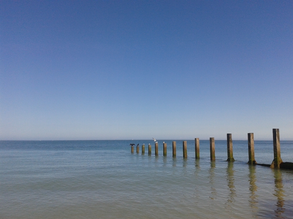 Praia mar costa água