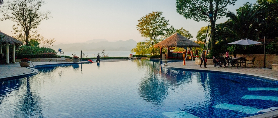 Photo été vacances piscine
 propriété