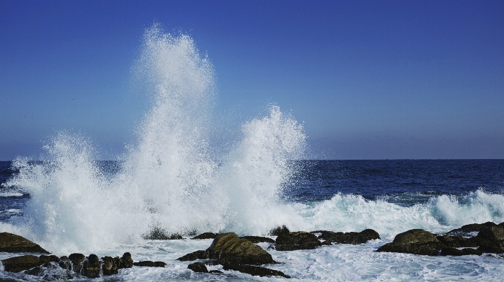 Sea coast water rock Photo