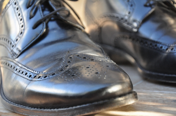 Man suit shoe leather Photo