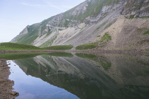 Wilderness mountain lake river Photo