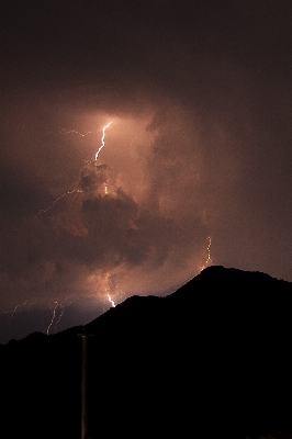 Foto Awan malam suasana kegelapan
