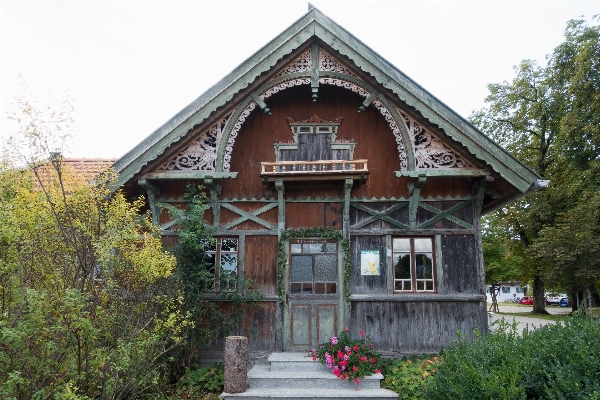 Wood house window building Photo