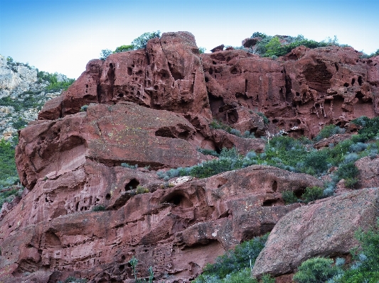 Rock 山 砂岩
 谷 写真