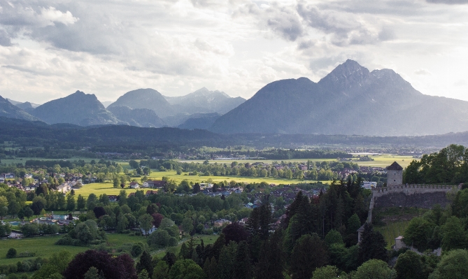 Landscape nature mountain cloud Photo